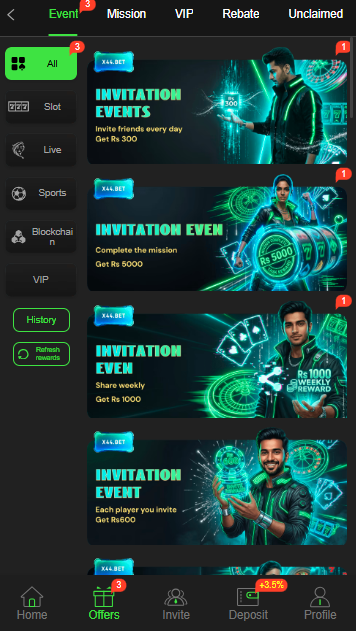 X44 Bet Game