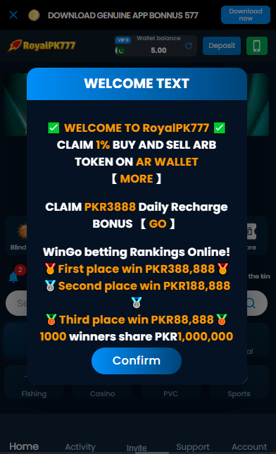 RoyalPK 777 Game